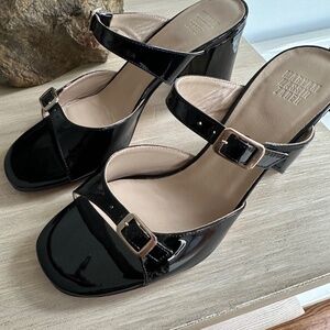 Maryam nassir Zadeh UNA patent leather sandal